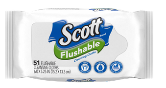 Scott Flushable Wipes Review