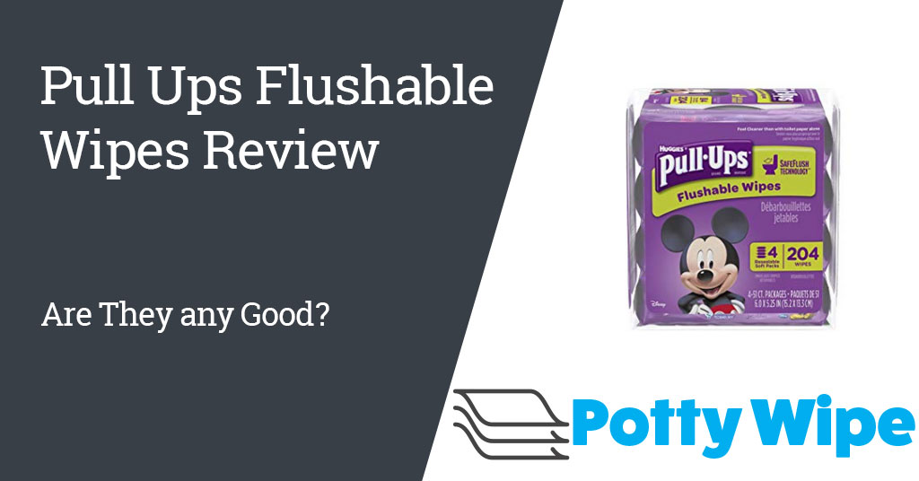 Pull Ups Flushable Wipes Review